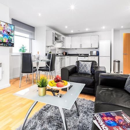 City Centre Apartment - 2 Bedroom - Secure Parking - Top Rated - 201M Бирмингем Экстерьер фото