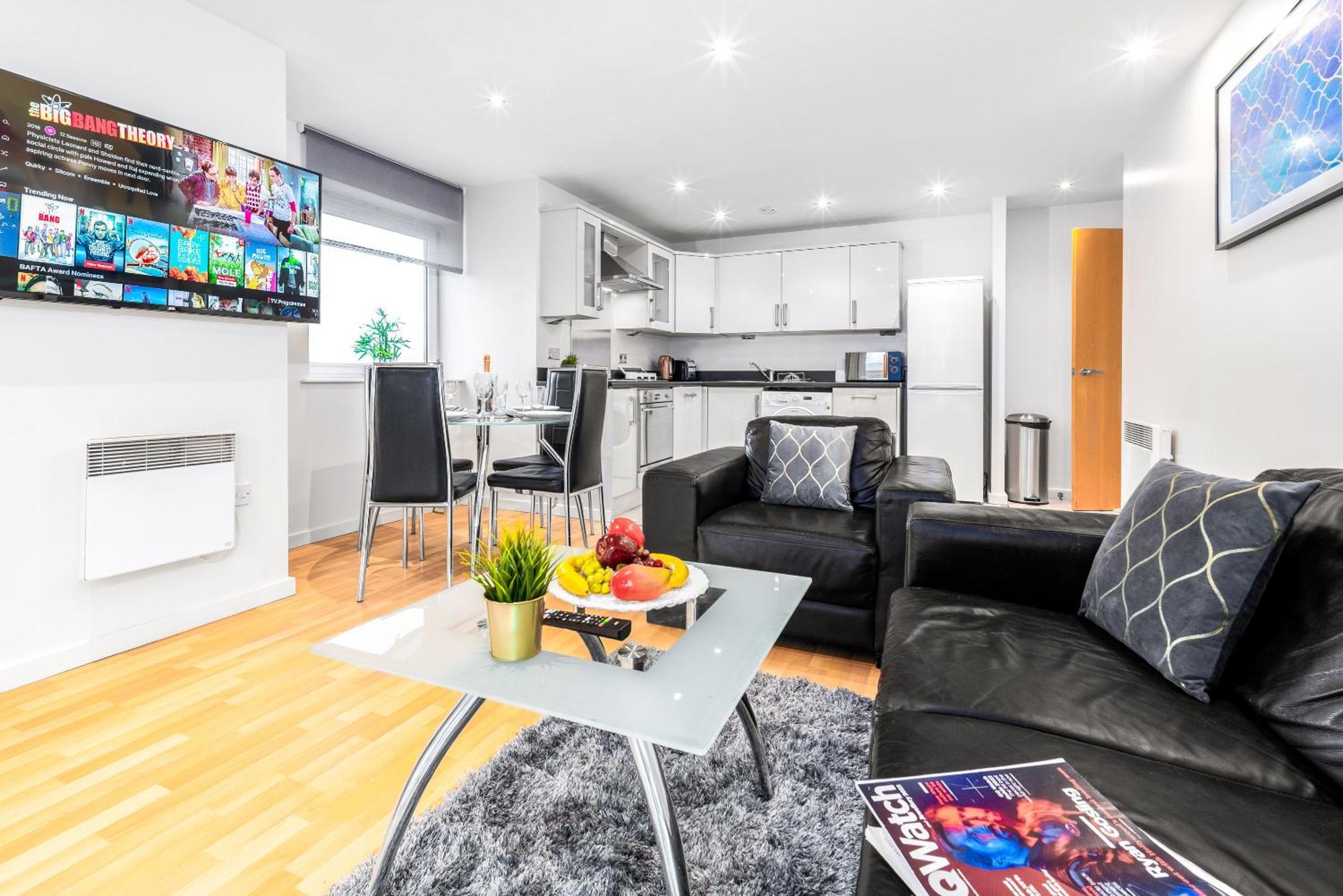 City Centre Apartment - 2 Bedroom - Secure Parking - Top Rated - 201M Бирмингем Экстерьер фото