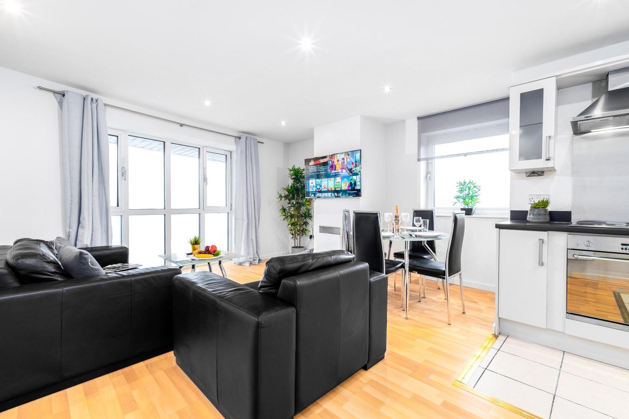 City Centre Apartment - 2 Bedroom - Secure Parking - Top Rated - 201M Бирмингем Экстерьер фото